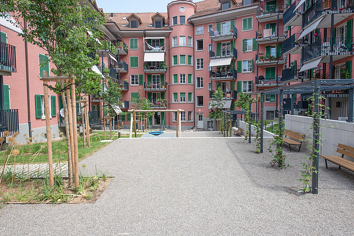 Gartengestaltung Eigerplatz Bern, Gartenbaufirma Kuster Gärten AG