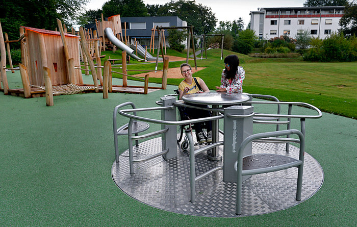 Neubau Spielplatz, Spielplatz Blindenschule Zollikofen