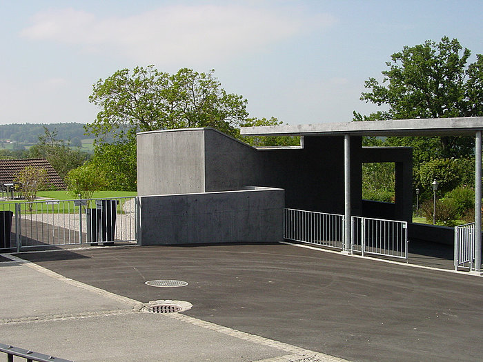 Neubau Aufbahrungshalle Friedhof Bösingen
