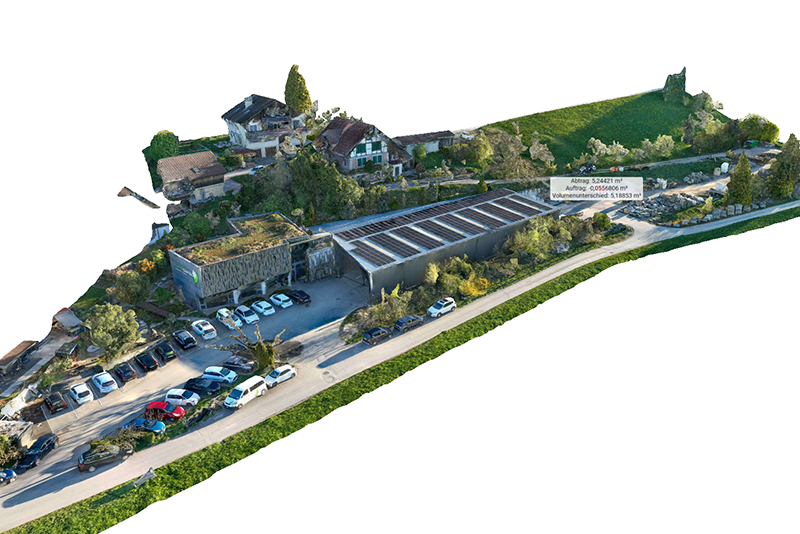 Auswertungssoftware Pix4D hochwertige Luftausnahmen